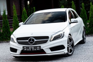 A250 211KM AMG Pak. ILS LED Xenon Radar Tempomat Grz. Fot Nav Alcantar