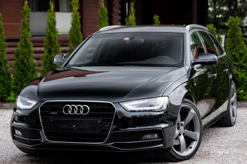 190KM S-line Quattro Xenon LED Parktronic Navi Tempomat Serwis ZADBANY